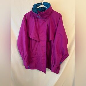 Vintage L.L. Bean Purple & Blue Jacket